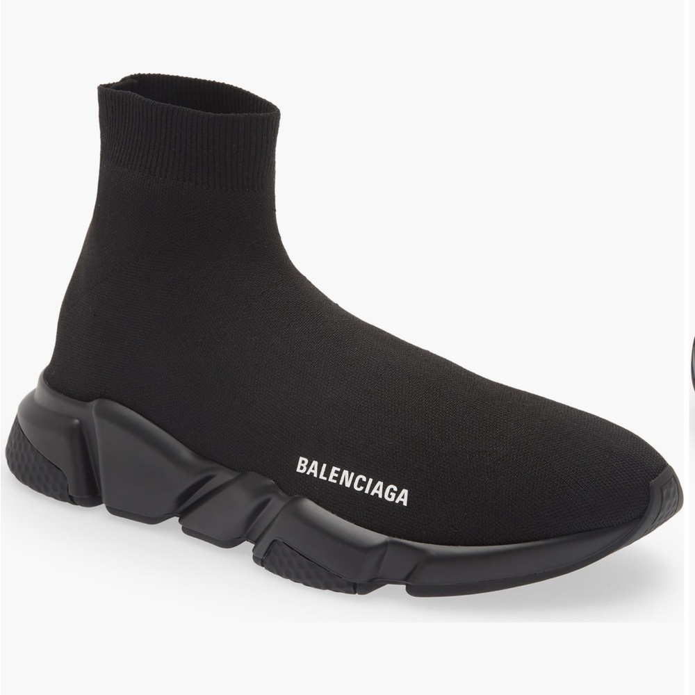 Balenciaga Women’s Black Sock Sneakers